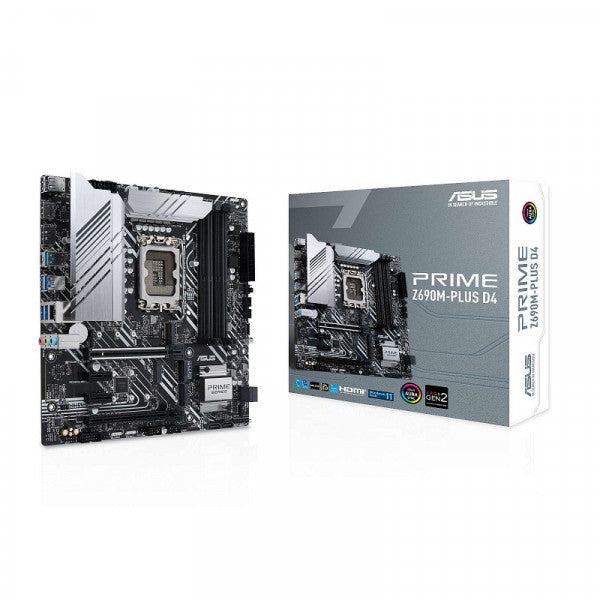ASUS PRIME Z690M-PLUS D4 ASUS PRIME Z690M-PLUS D4